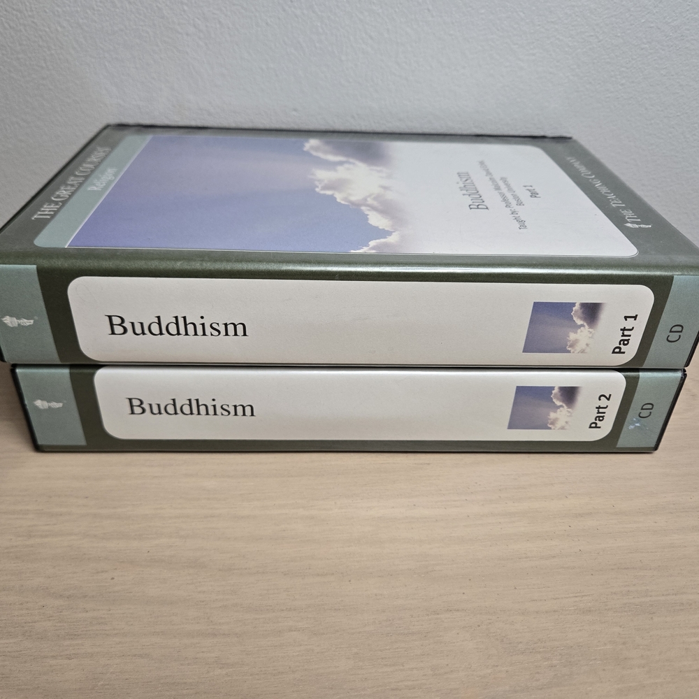 The Great Courses Great Religions 2 CDs & Coursebook BUDDHISM Educational 24 Set